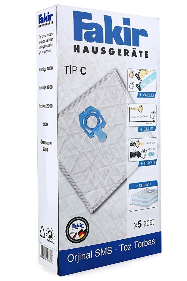 Tip C Sms Orjinal Toz Torbası - 1
