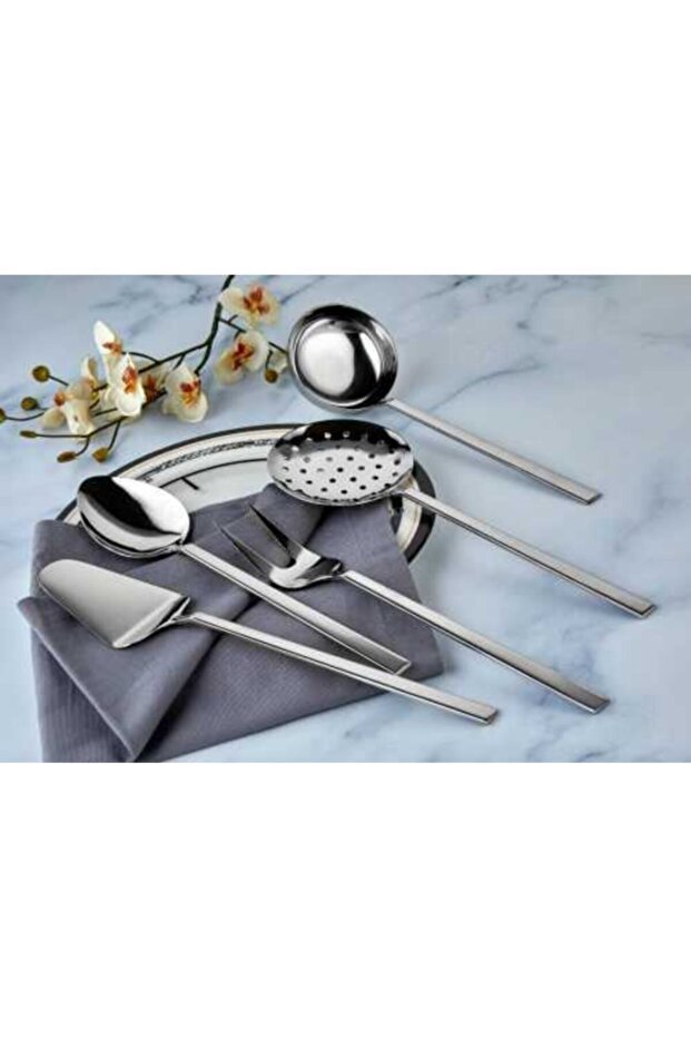 Nice Çelik 5 Parça Servis Seti - 1