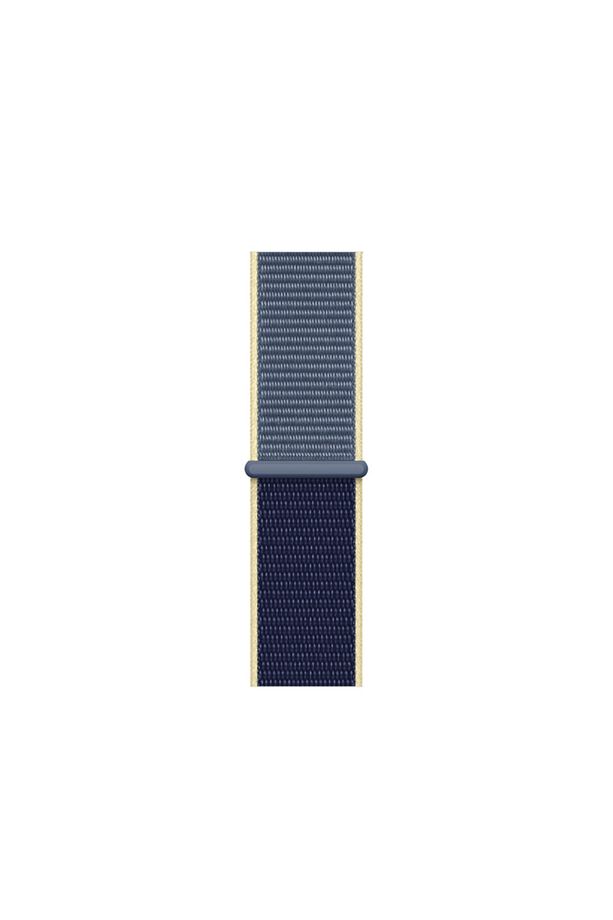 Spor Loop Kordon, Apple Watch SE/10/9/8/7/6/5/4/3 ile Uyumlu 46mm-45mm-44mm-42mm, Alaska Mavisi - 2
