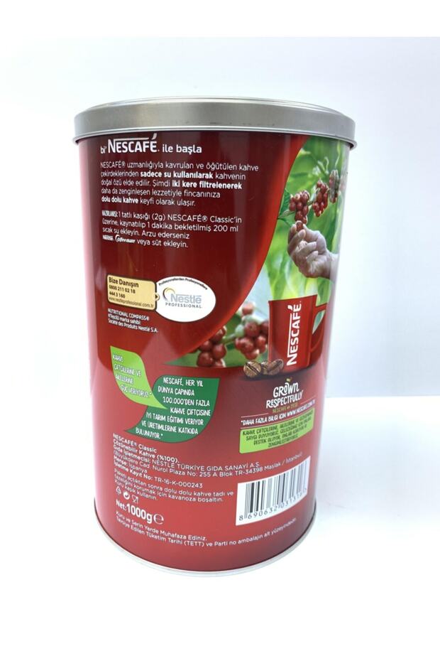 Clasic 1 kg ve  Coffe Mate 2 kg - 3