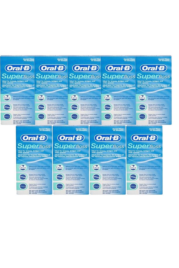 Oral B Diş Ipi Süper Floss 50 Adet 9 Adet - 1