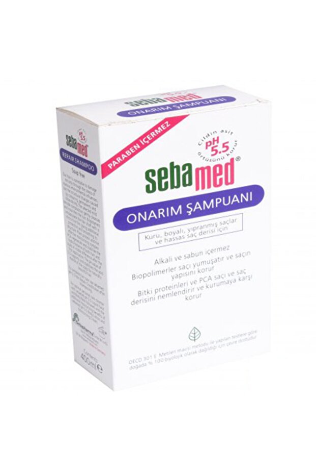 Seba Med Onarım Şampuanı 400ml.(kuru Boyalı Saçlara) (adet) - 2