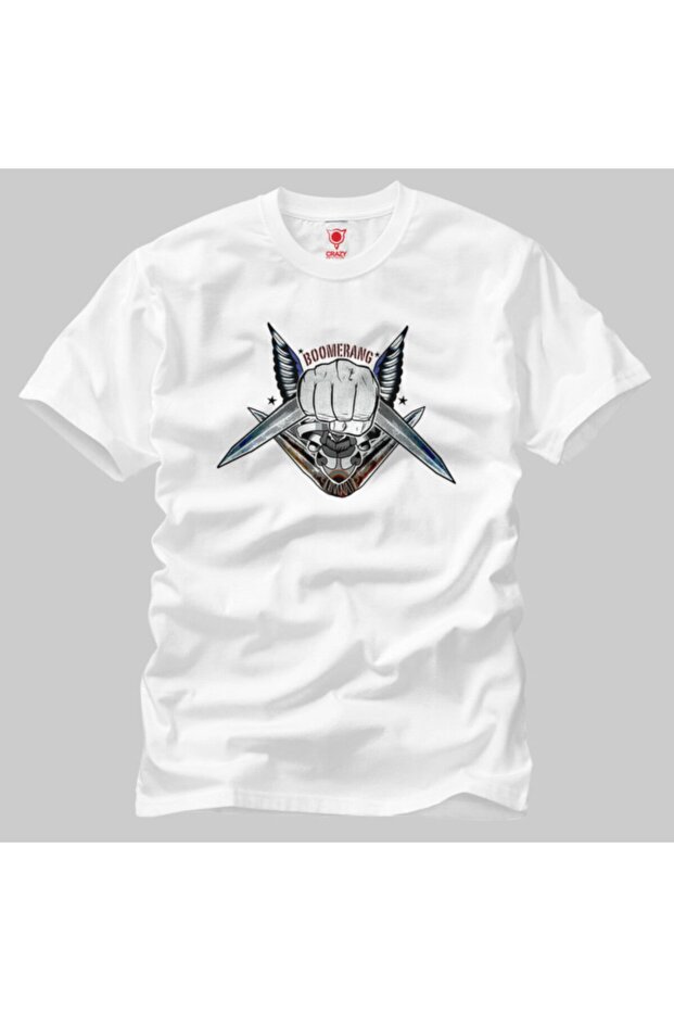 Suicide Squad Boomerang Fist Tattoo Men's T-shirt