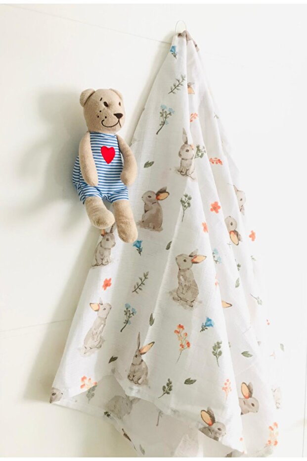 3 بطانيات موسلين متعددة الأغراض - 4