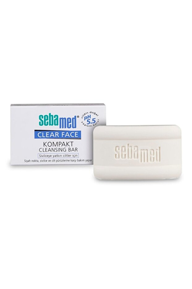 Clear Face Acne and Anti-Acne Facial Cleanser Compact 100 gr
