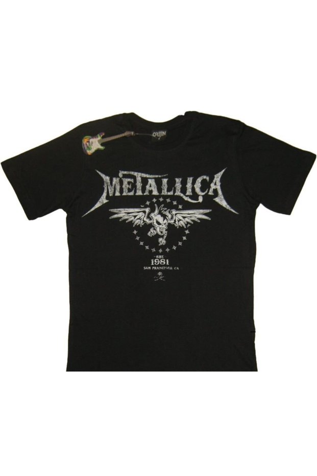 Metallica Men's Black T-Shirt(10)