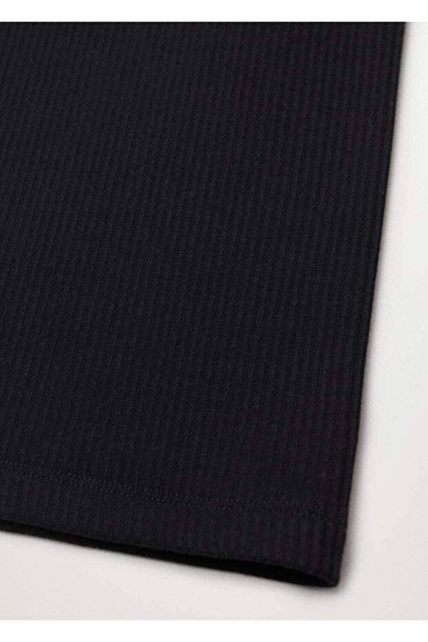 Kadın Siyah Çift Yakalı Üst - 6