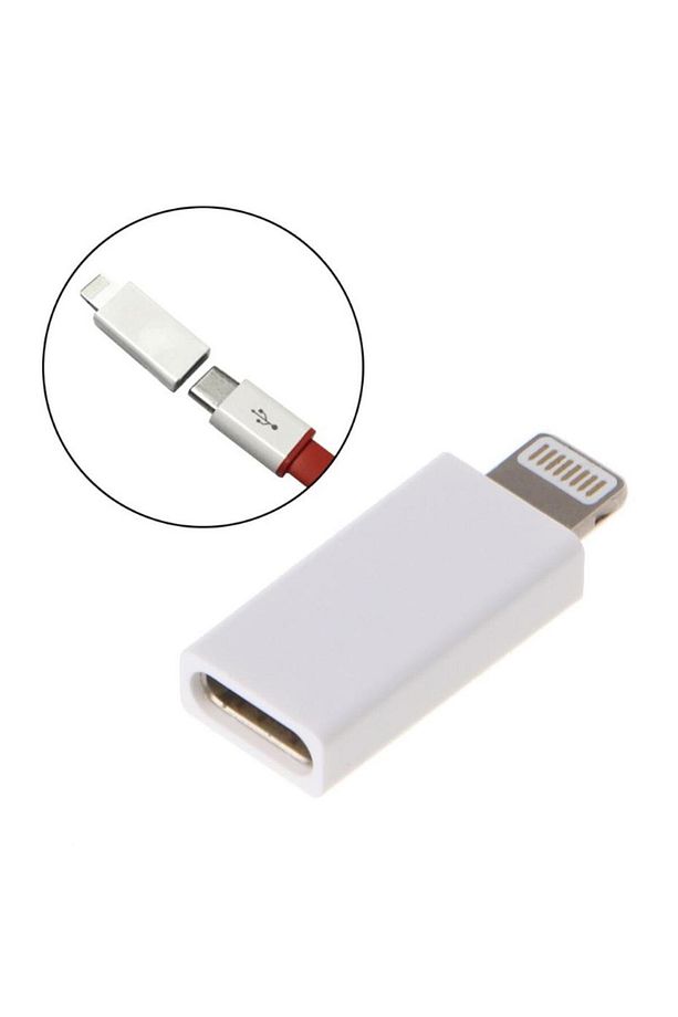 iPad iPhone iPod Macbook Type-C To Lightning Otg Adaptör Çevirici Aparat Dönüştürücü - 5