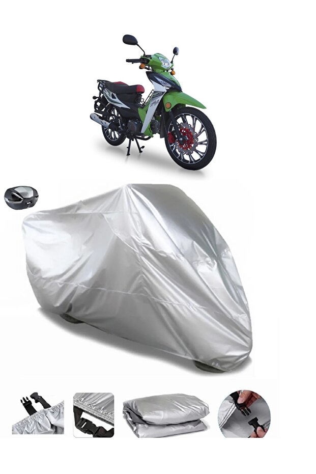 MOTOLUX Africa Wolf MOTORCYCLE TAPE REAR BAG COMPATIBLE