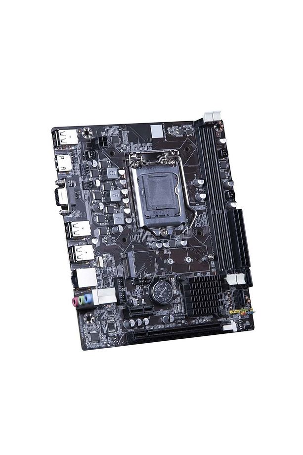 B75(H61) Sata,M2 Ddr3 1600MHz Usb 3.0 Vga Hdmi Ses G.Lan 1155P 2.3.Gen Anakart - 1