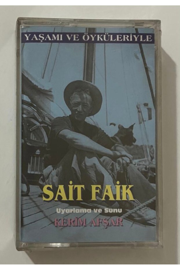 Sait Faik Cassette with His Life and Stories (Zero Original Period Edition Cassette in Gelatin)