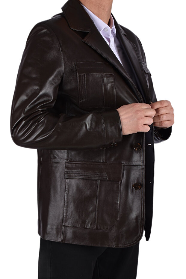 RTL-2403 Model Leather Jacket - 4