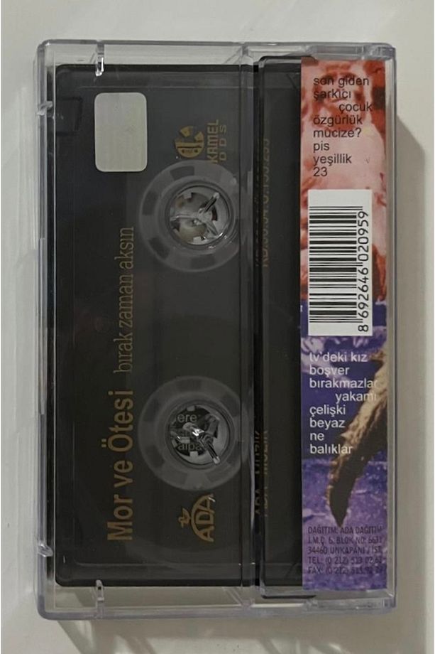 Mor ve Ötesi Bırak Zaman Aksın Kaset (Orjnal Dönem Baskı Kaset) - 2