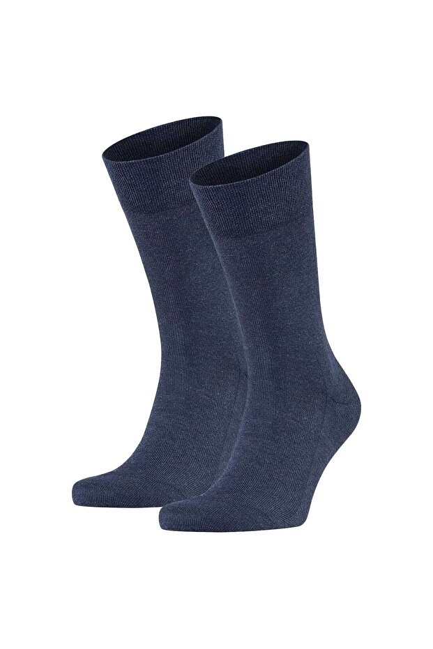 Herren Socken 2er Pack - Sensitive London, Strümpfe, Uni, Baumwollmischung - 1