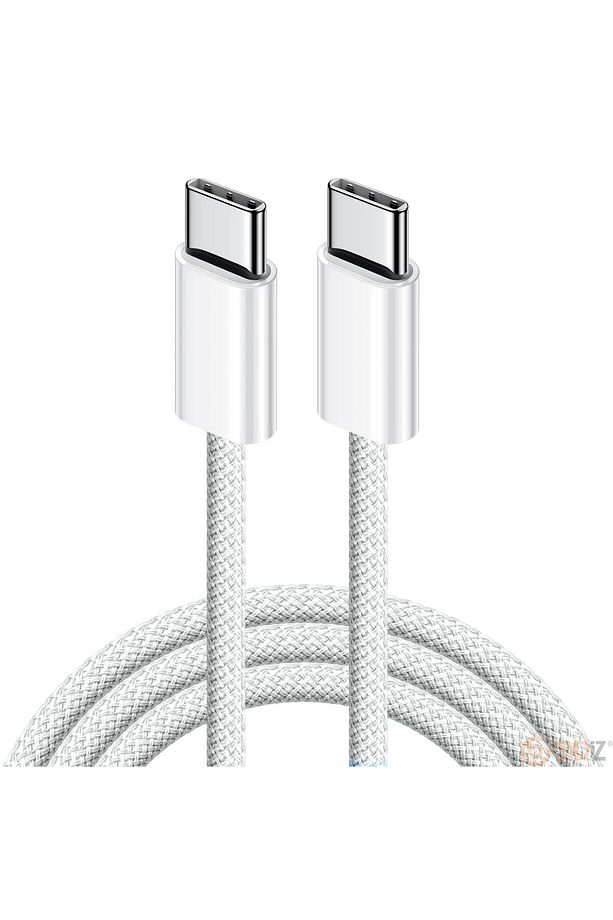 İphone 15/16/pro/pro Max/plus/ipad/macbookair Uyumlu Usb C To Usb 60w Hızlı Şarj Kablosu Örgülü - 2
