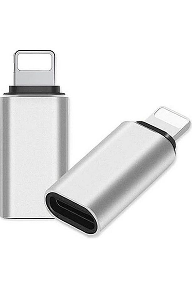 iPad iPhone iPod Macbook Type-C To Lightning Otg Adaptör Çevirici Aparat Dönüştürücü - 1
