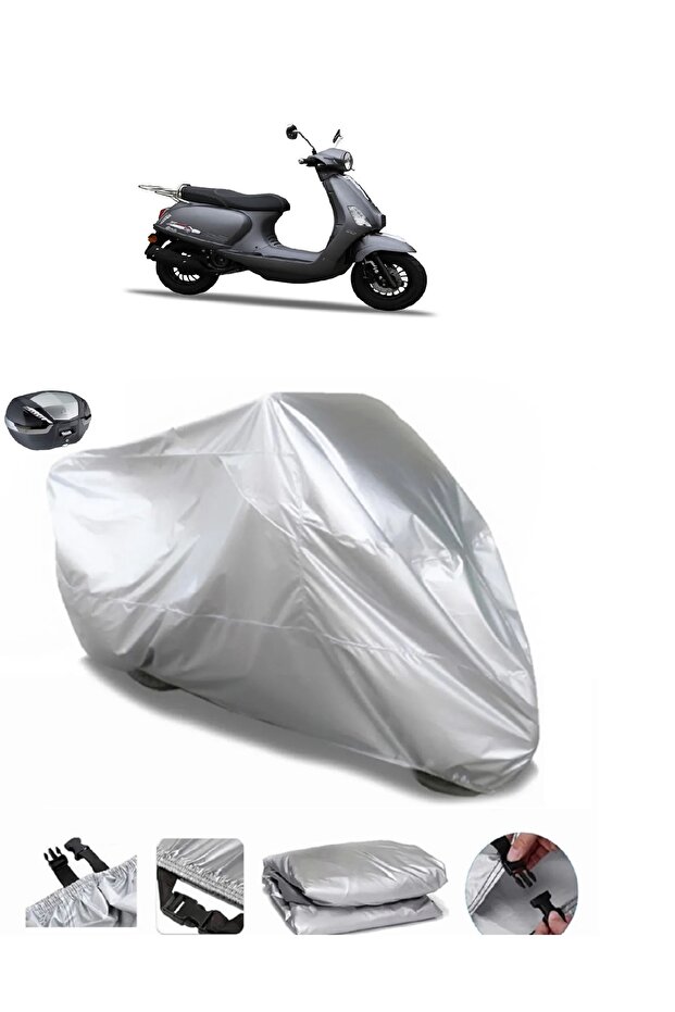 STmax Bravo 50 MOTORCYCLE TAPE REAR BAG COMPATIBLE