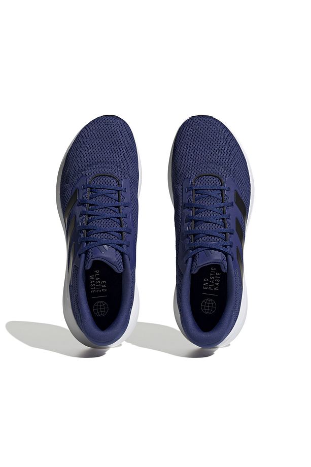 Response Runner U Unisex Koşu Ayakkabısı ID7337 Mavi - 4
