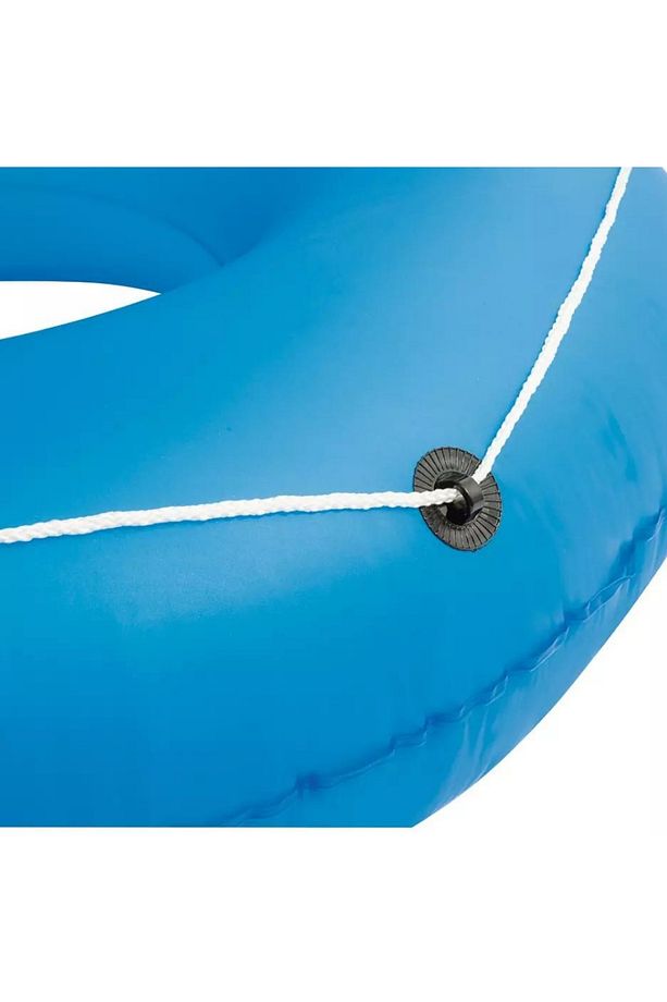 Dev Boy Halatlı Tutunmalı Simit Şişme Deniz Havuz Simidi Yetişkin Simidi 119 cm - 4