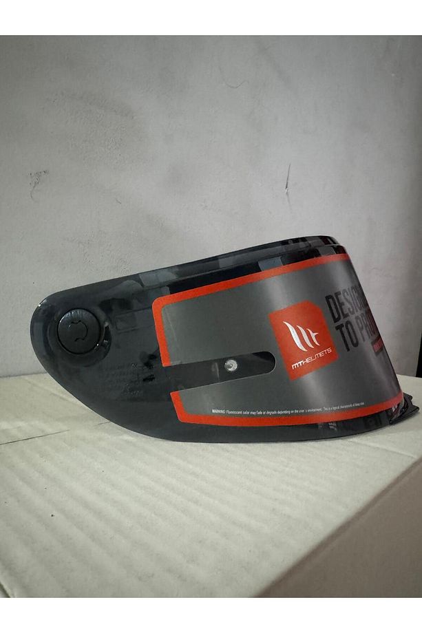 Helmets V29 Siyah Dark Kask Camı Vizör (KRE+ Model Karbon Kask Uyumlu) - 2