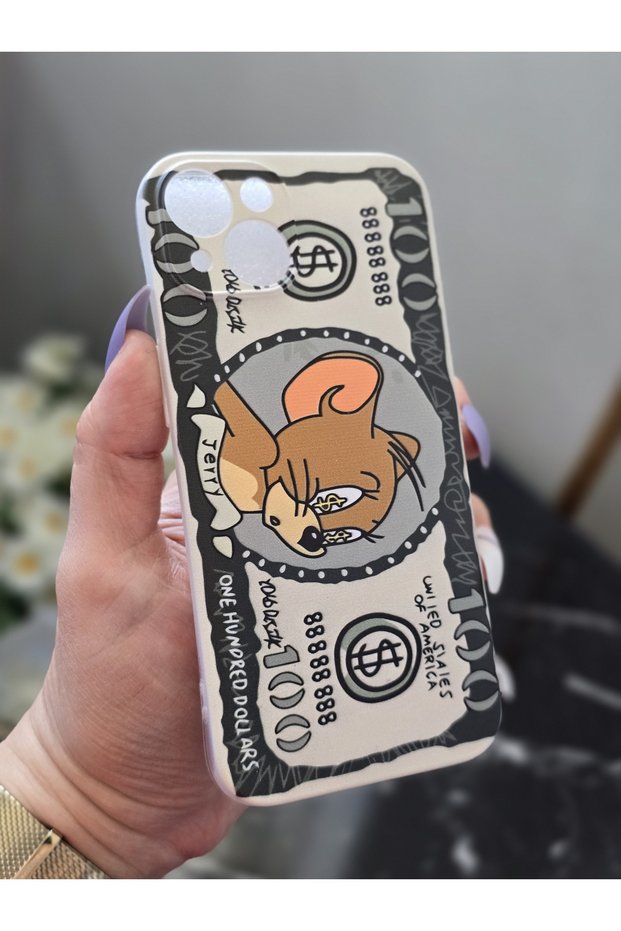 iPhone 13 Compatible Printed Transparent Phone Case