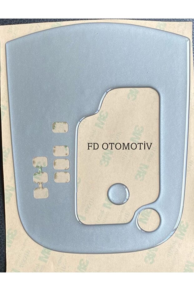 Renault Fluence - إطار ناقل الحركة الأوتوماتيكي باللون الرمادي الفضي - 1