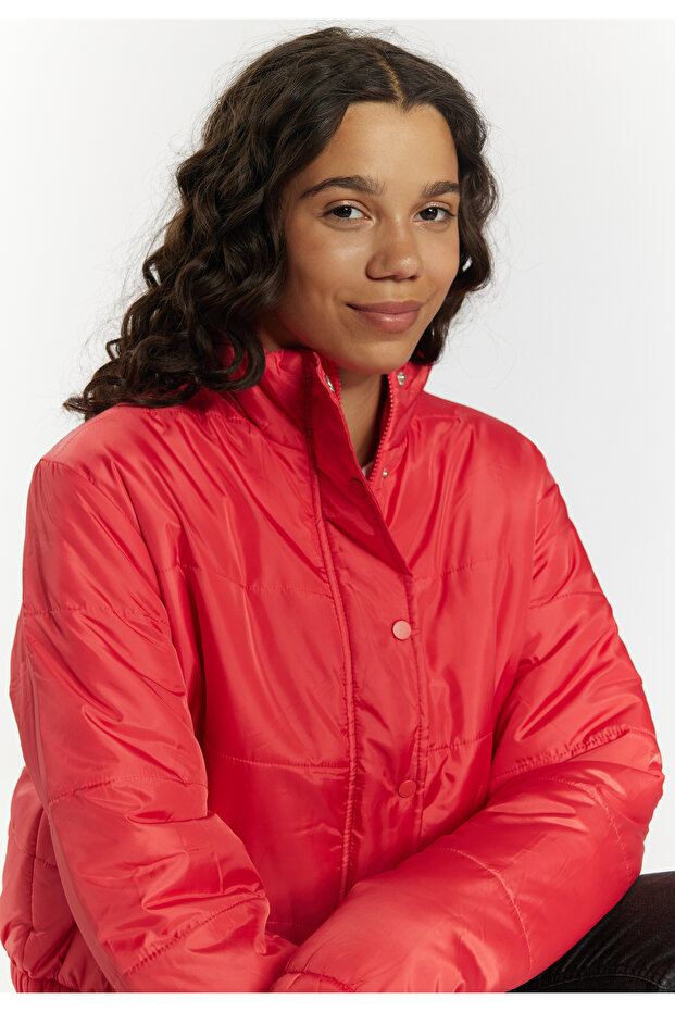 Lightly padded blouson jacket - 5
