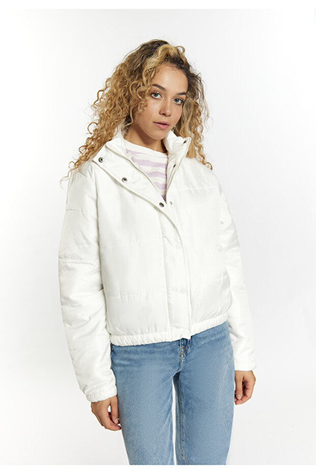 Lightly padded blouson jacket - 3