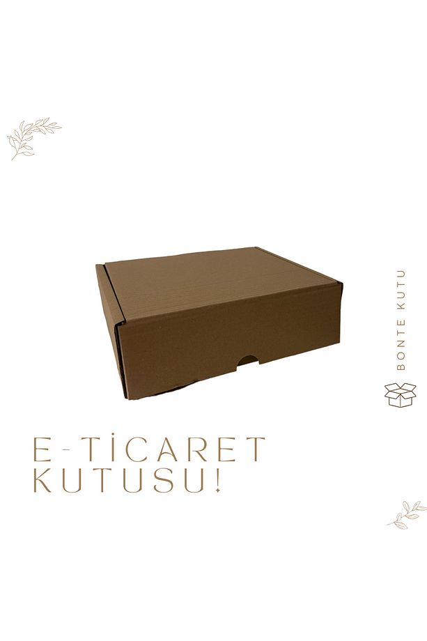 İnternet Ve Kargo Kutusu (10 ADET) Karton Kutu 26x33x10 - 1