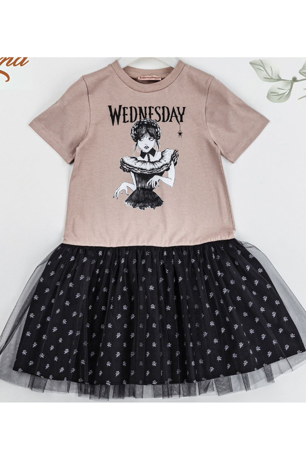 WEDNESDAY TEMALI ELBİSE - 1