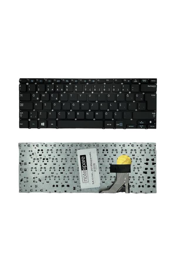 Samsung ile Uyumlu NP530U3C-A0CTR, NP530U3C-A0DTR, NP530U3C-A0ETR Notebook Klavye Siyah TR - 1