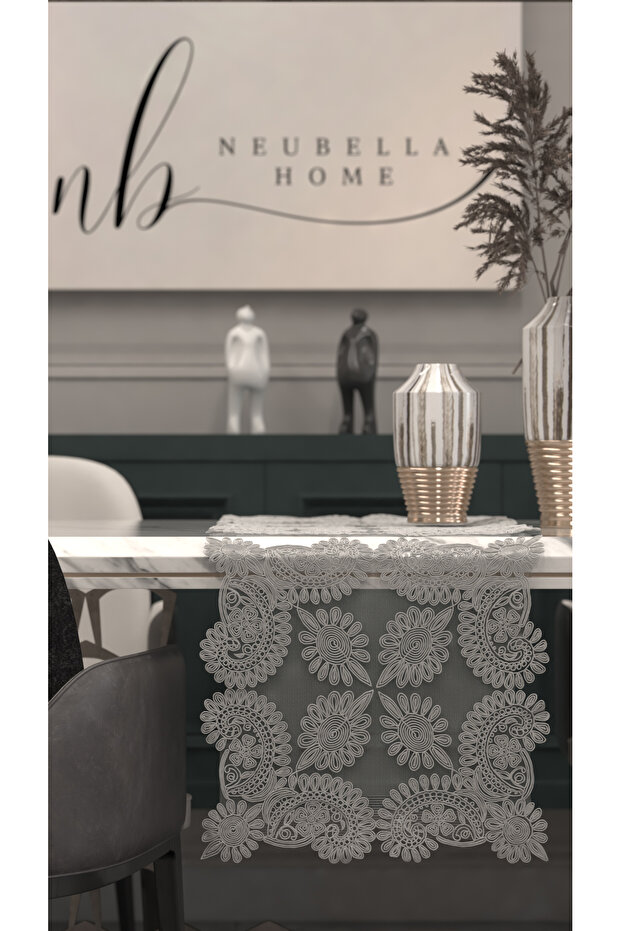 American Service Runner Kitchen Set Flower Table Presentation Set Dowel - 4