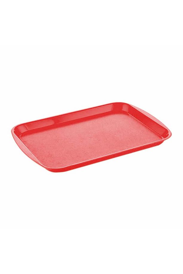 Tepsi Çay Servis Sunum Fast Food Servis Sunum 10 ADET (27 X 36 Cm) ABS Tepsi Büfe Restoran Otel Kafe - 1