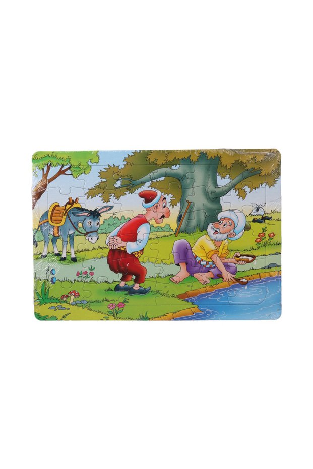 36 Piece Children's Puzzle For Nasrettin Hoca Maya