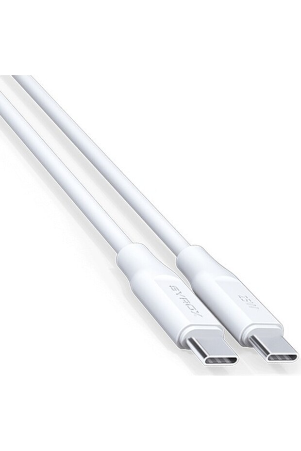 Tecno Pova Neo 2 uyumlu Şarj Aleti PD25W Hızlı Şarj Adaptörü Type-C çıkışlı+Type-c to Type-C Kablo - 3