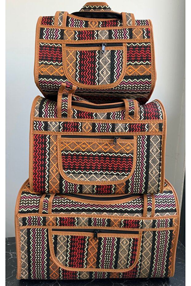 3-Piece Bag Set Picnic Beach Bag