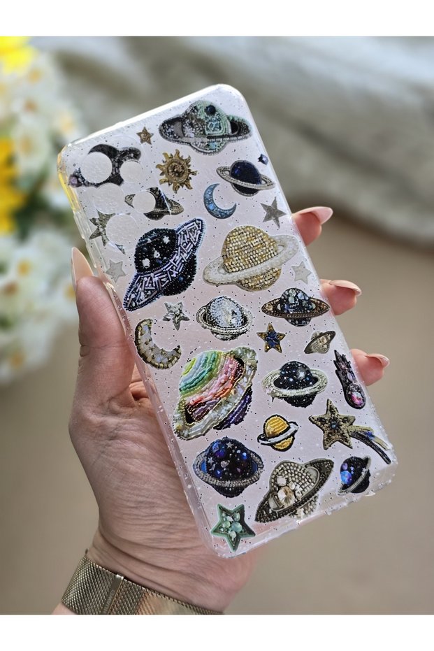 Samsung Galaxy A32 Compatible Printed Transparent Phone Case