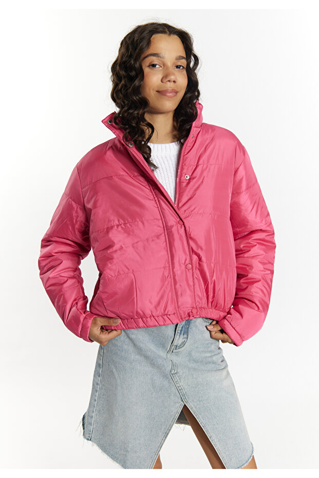 Lightly padded blouson jacket - 3