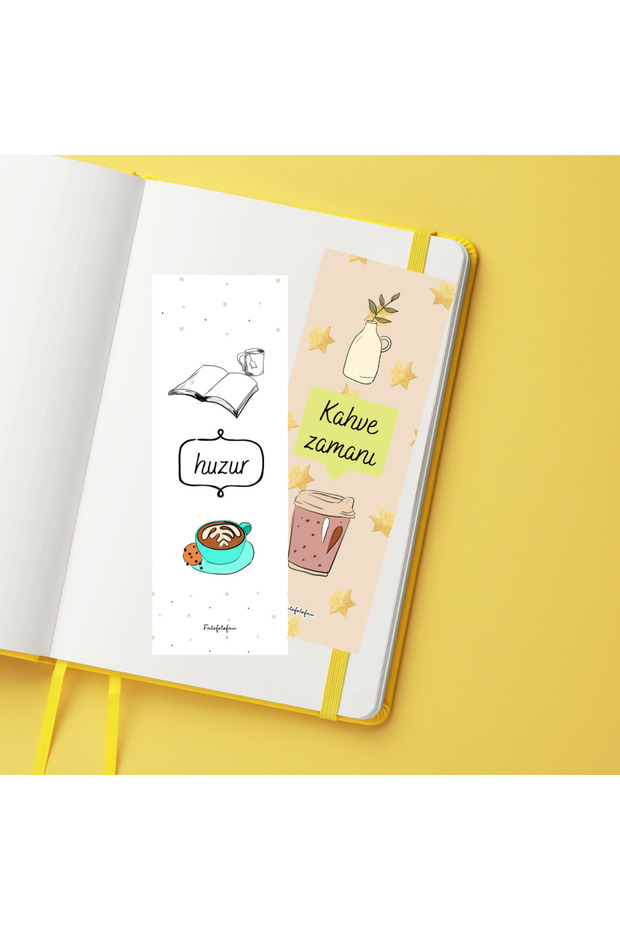 Coffee Shop Bookmark Set of 2