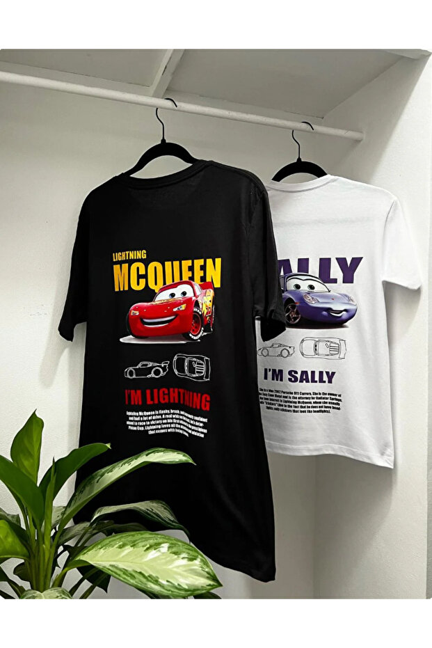 Mcqueen ve Sally Tshirt - 4