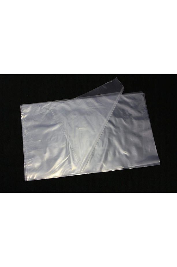 50 Adet 15x30 Yarımlık Bakliyat Poşeti Ultra Kalın Şeffaf Şeker Bakkaliye Torbası - 4