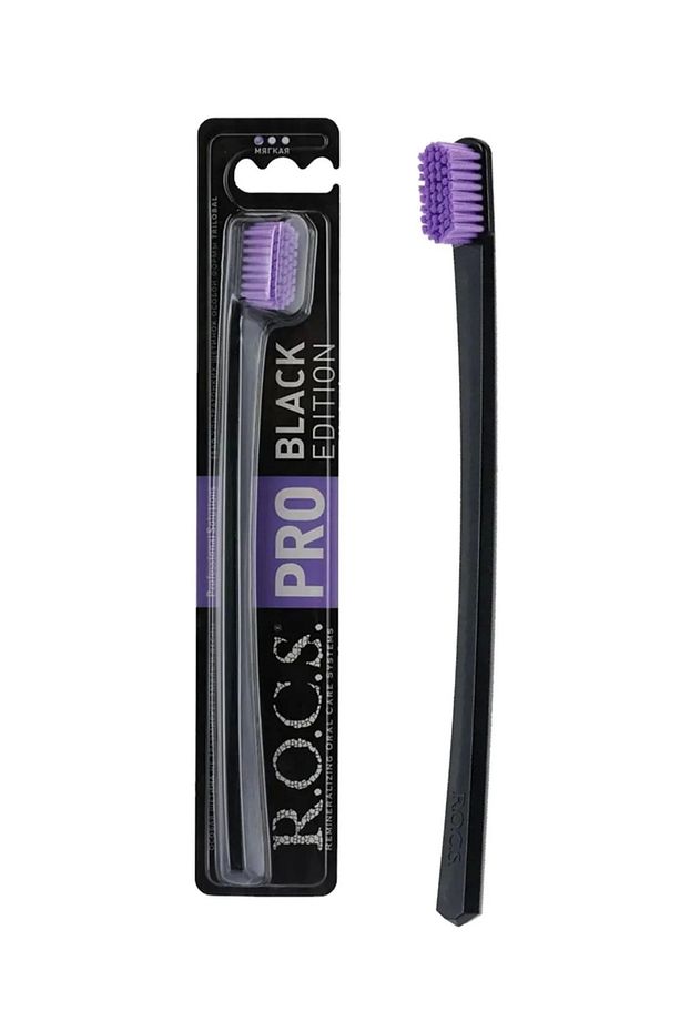 Rocs Pro 5940 Ultra Soft Diş Fırçası - Siyah Mor - 1