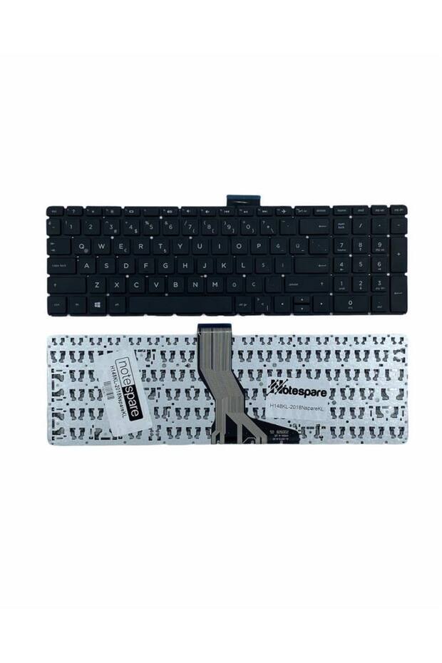 Hp ile Uyumlu 250 G6 (1XN47EA) I5-7200U, 250 G6 (1XN34EA) I5-7200U Notebook Klavye Siyah TR - 1