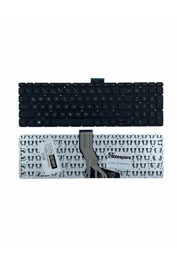 Hp ile Uyumlu 15-BW051NT (3FW69EA), 15-BW053NT (3FW78EA) Notebook Klavye Siyah TR - 1