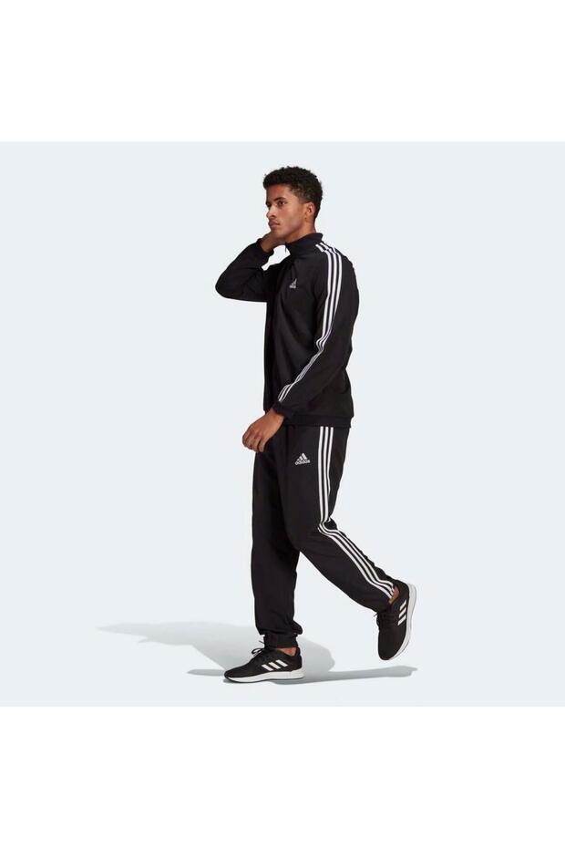 ADIDAS AEROREADY ESSENTIALS MEN'S BLACK Tracksuit Set-GK9950