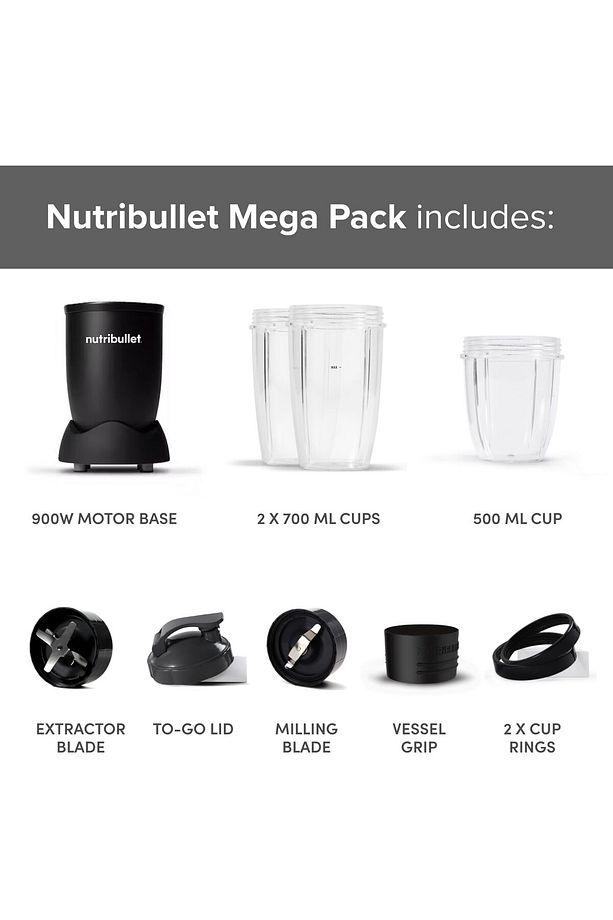 Motor Tabanı ve 7 Aksesuarlı Mega Paket - Smoothie Yapıcı - 3