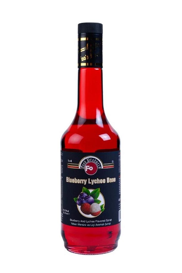 BLUEBERRY LYCHEE YABAN MERSİNİ LİÇİ ŞURUP 70 CL. - 1