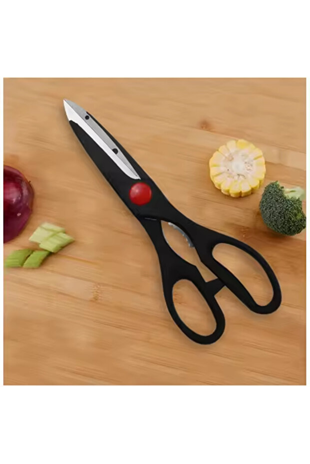 مقص متعدد الوظائف مقص مطبخ مثالي مقص خياط متعرج - 4