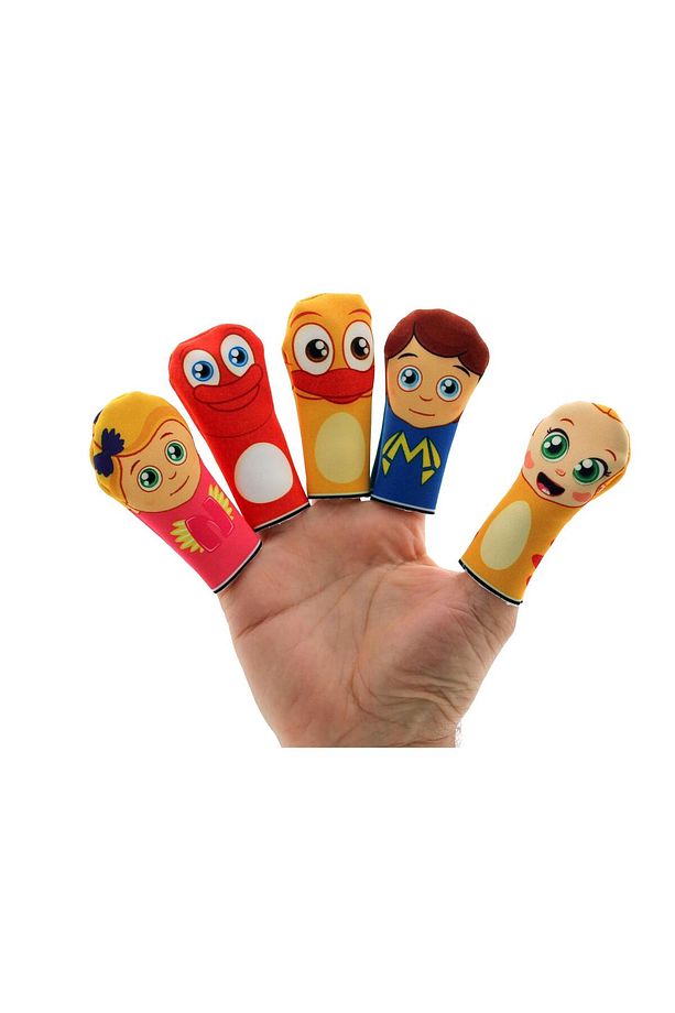 Sevimli Dostlar Peluş Parmak Kuklası - 2