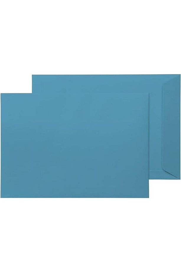A4 MAVİ TORBA ZARF 22,9 x 32,4 CM , 120 GR ,YAPIŞKANLI , PENCERESİZ *100 ADET - 2